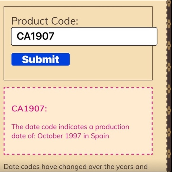 Louis Vuitton PM Agenda Passport Serial #CA1907 Spain 1997 - Picture 5 of 10